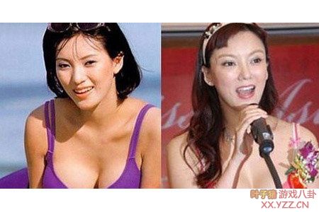 娱圈女星胸部大小伸缩似皮球